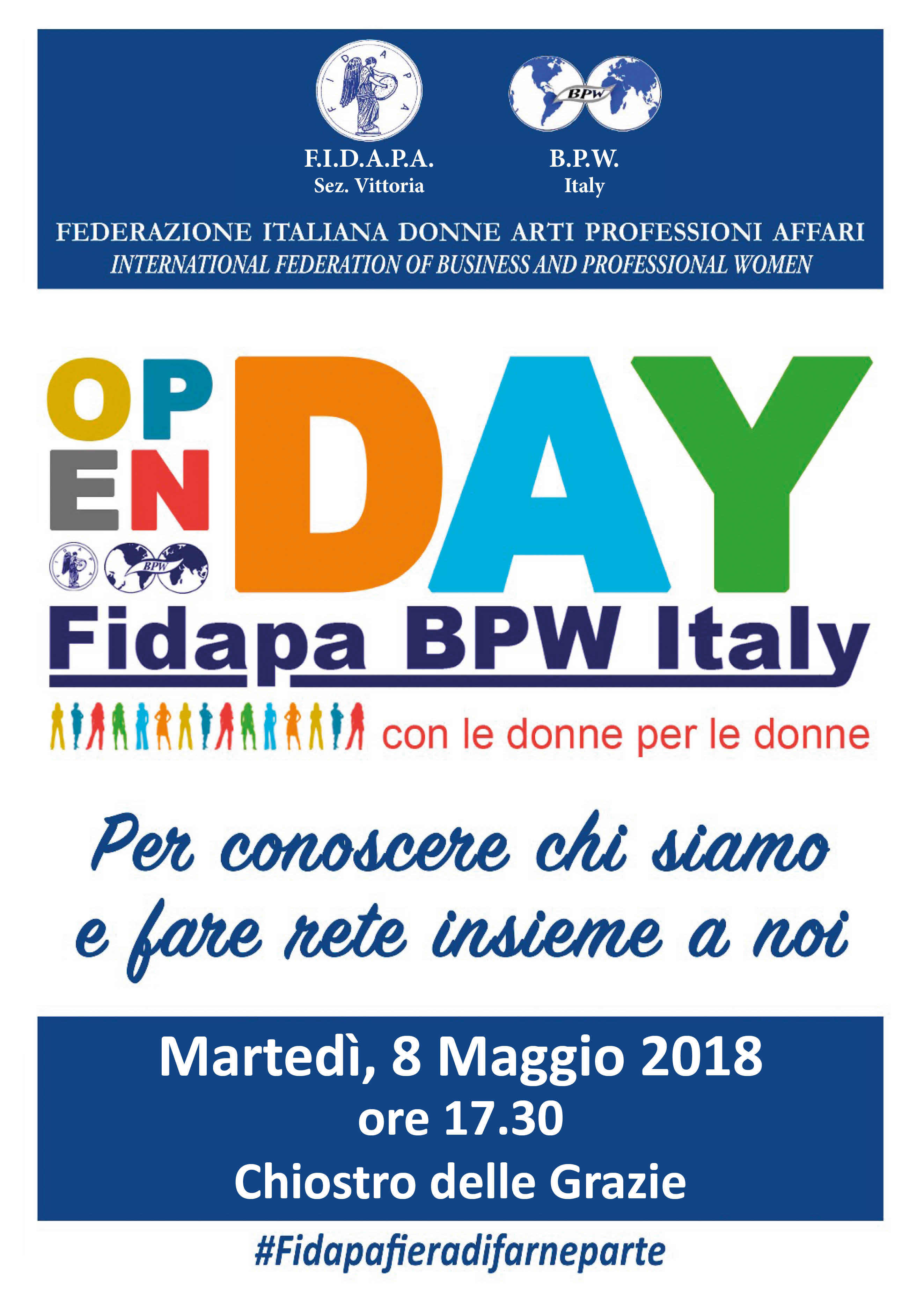 8 maggio. Open Day Fidapa