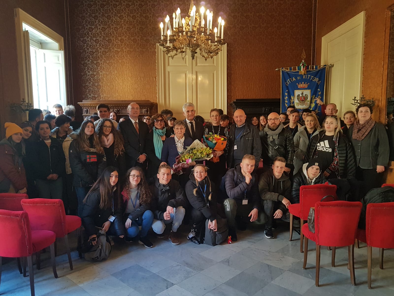 Palazzo Iacono apre le porte agli alunni del Progetto Erasmus.