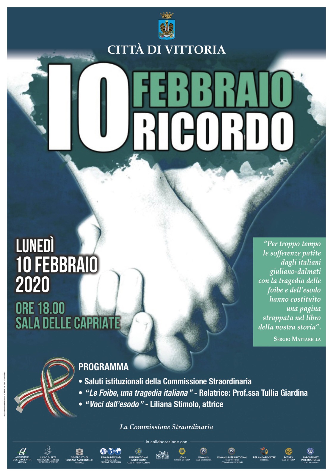 10 Febbraio – Giorno del Ricordo