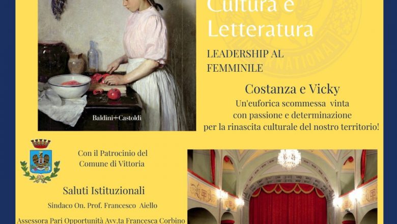 5 Aprile – Imprenditoria al femminile tra Cultura e Letteratura.