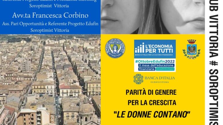 28 Ottobre: Le donne contano – Progetto di educazione finanziaria