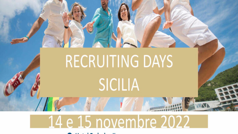 16 e 17 Novembre – Sala Capriate: Recruitig Days Sicilia