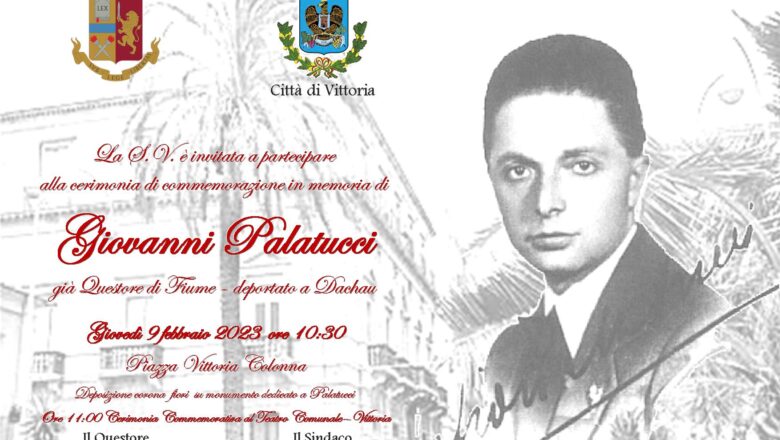 Cerimonia di commemorazione Questore Giovanni Palatucci