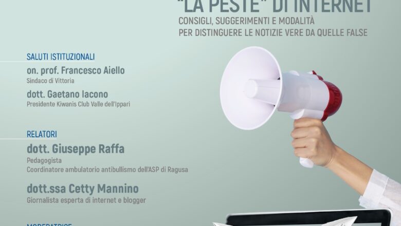 26 Aprile: Fake News: la peste di internet – Convegno