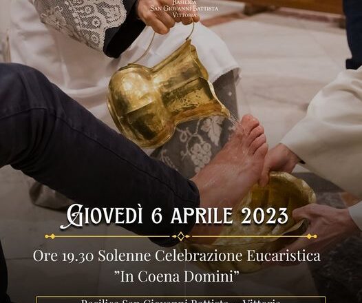 Pasqua 2023 a Vittoria: Giovedì Santo