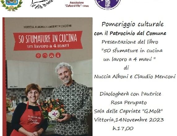 14 Novembre: 50 Sfumature in cucina. Presentazione libro