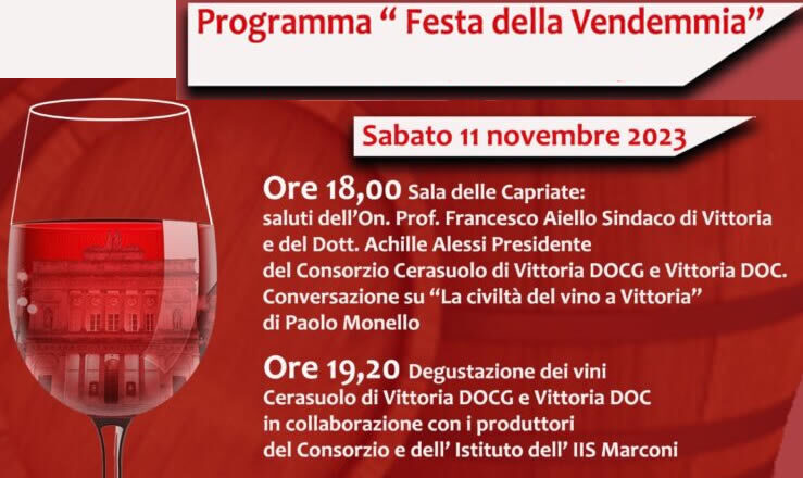 11 NOVEMBRE: Festa della Vendemmia