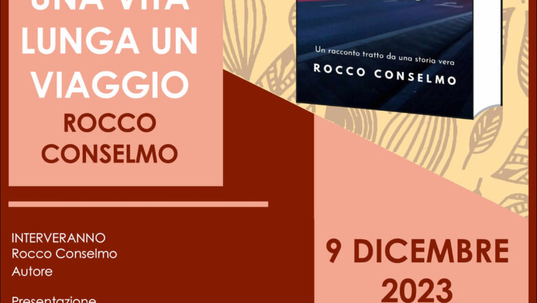 9 Dicembre – Presentazione Libro – Una Lunga vita in viaggio