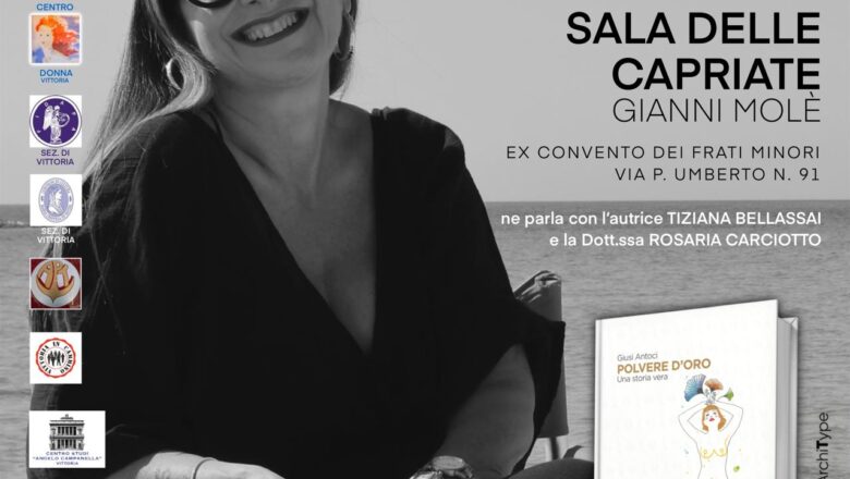 21 Maggio – Polvere d’oro di Giusi Antoci – Presentazione libro