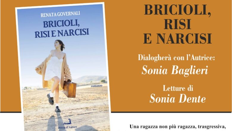 31 Maggio – Presentazione libro: Bricioli, risi e narcisi di Renata Governali