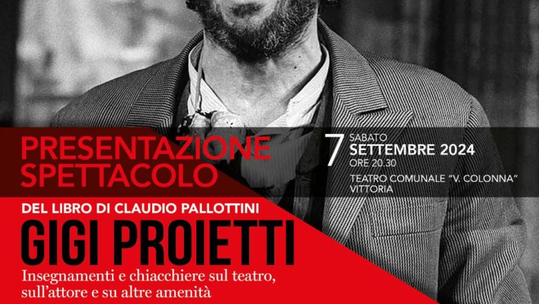 7 Settembre – Gigi Proietti: insegnamenti e chiacchiere sul teatro