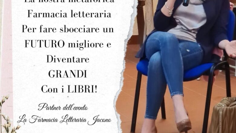 15 Novembre: Io leggo perché: book therapy. Incontro con la scrittrice Costanza Di Quattro