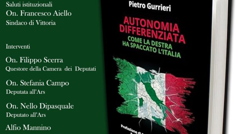 16 Novembre – Autonomia differenziata: come la destra ha spaccato l’Italia – Presentazione libro di Pietro Gurrieri