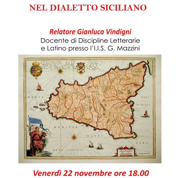 22 Novembre – Matrici latine e greche nel dialetto siciliano – Conferenza